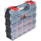 Dekton Jumbo 34 Double Sided Compartment Box Storage Tool Organiser Case